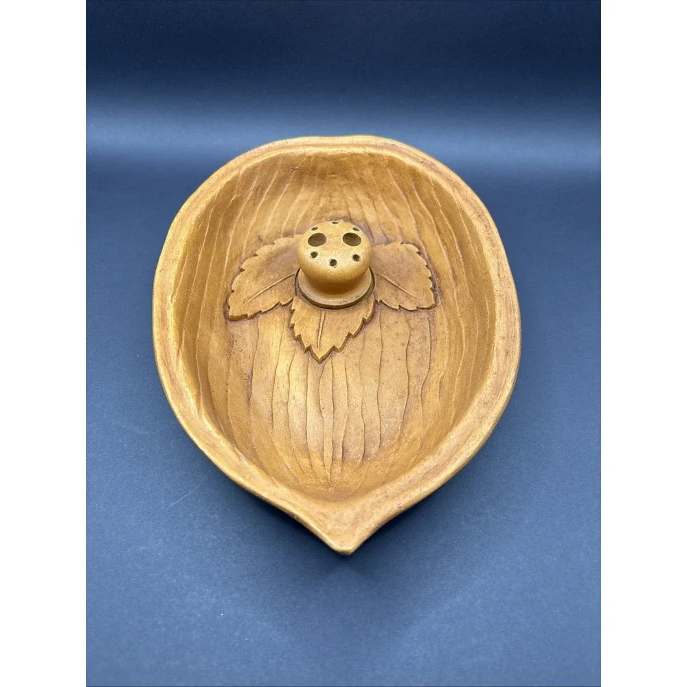 Vintage Nut Shaped Burwood Nut Bowl Without Nut Cracking Tools